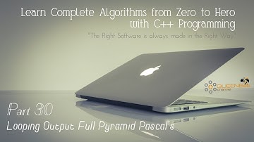 C++ Looping Output Full Pyramid Pascal