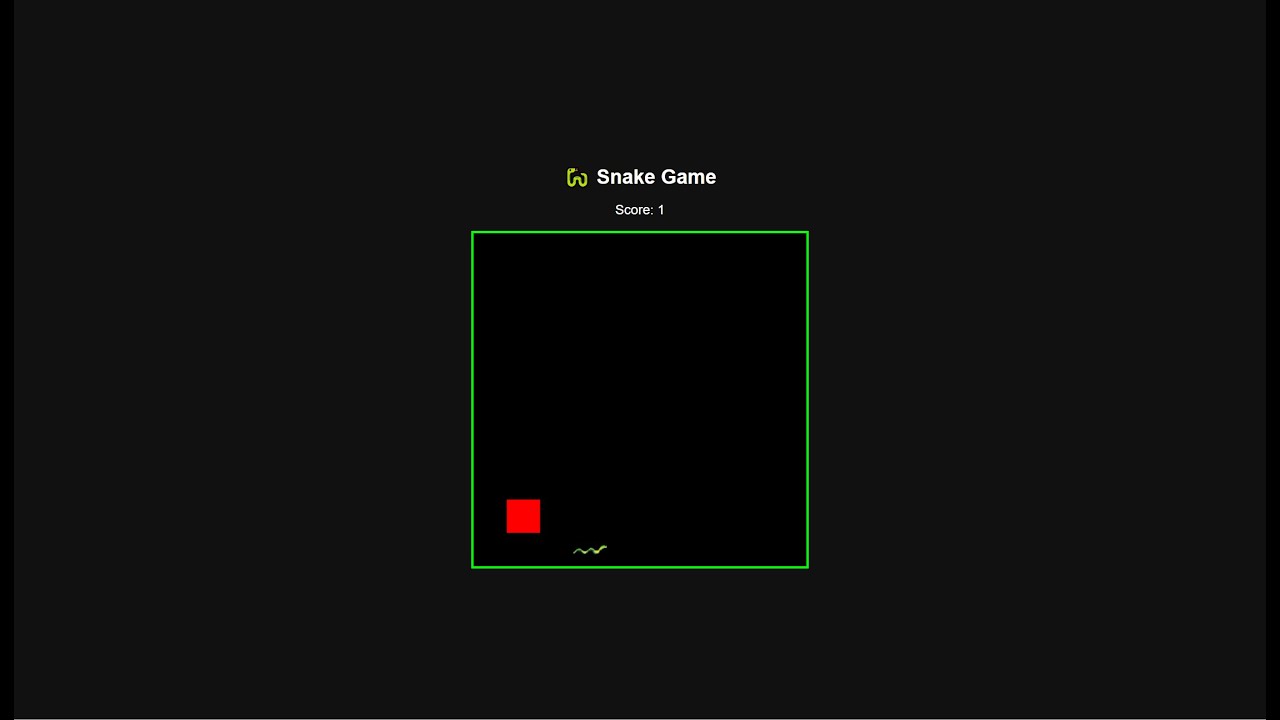 Snake Game Online – Classic HTML5 Snake Game