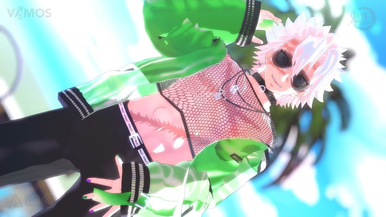 【鬼滅のMMD】New Thang【実弥】（非公式お着替え）1080p