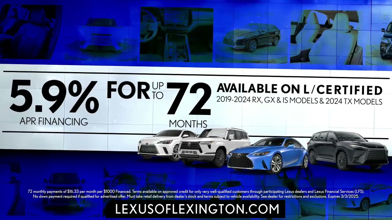 Lexus of Lexington - Winter Collection Sales Event - L/Certified