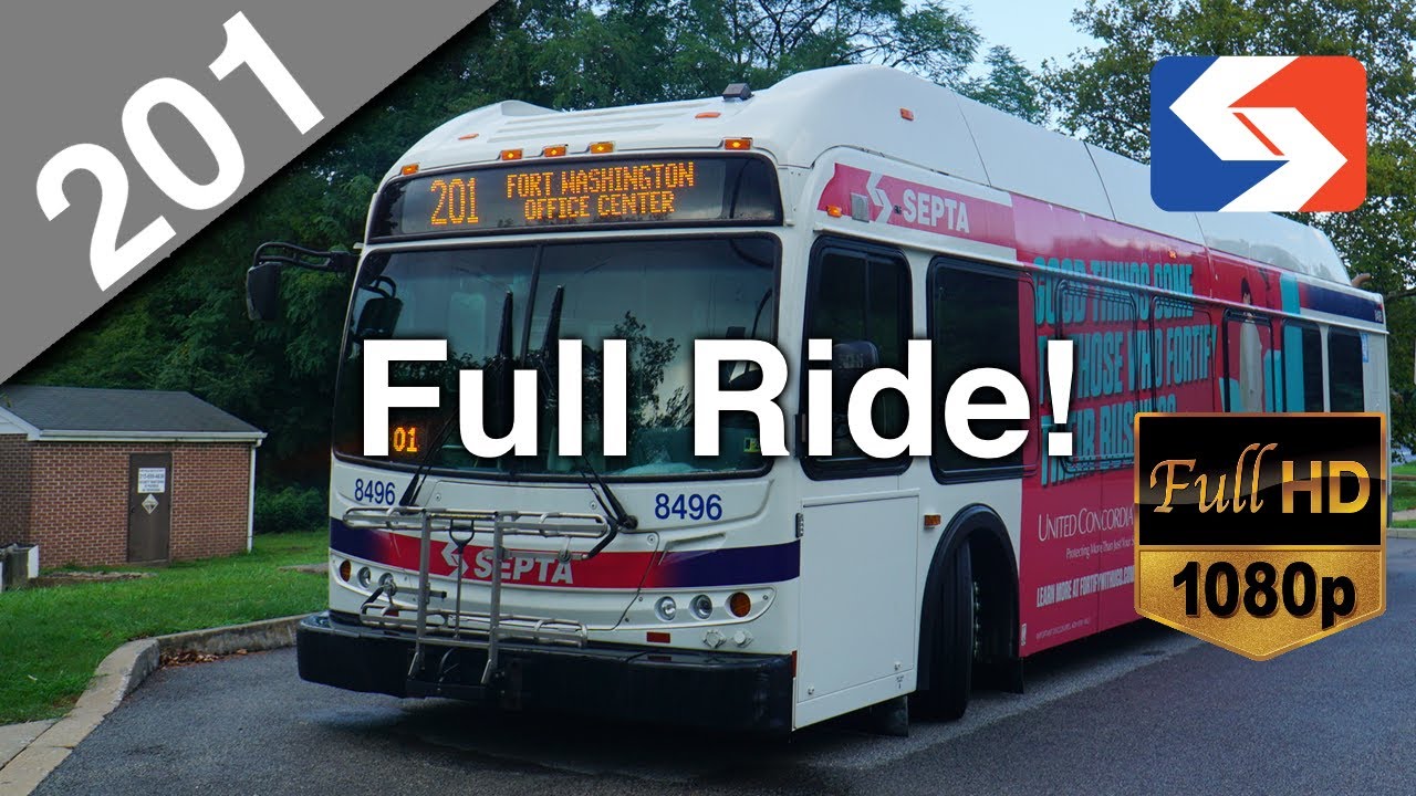 SEPTA Route 201 FULL RIDE - 2011 New Flyer DE40LFR