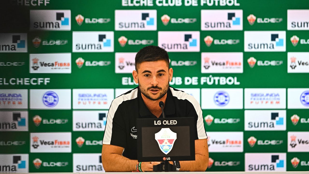 💚🎥 PRESS || Javier Aguado previa FF La Solana - Elche CFF | Jornada 14 |  2ª RFEF Femenina 2023/24