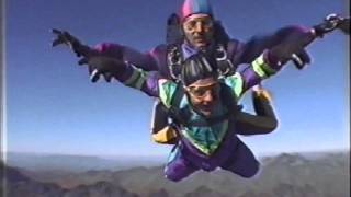 My first tandem skydive April 2000 Queenstown New Zealand