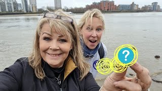 A Beautiful & Exciting Thames Find to add to my collection. Mudlarking the Thames with @DiggerDawn