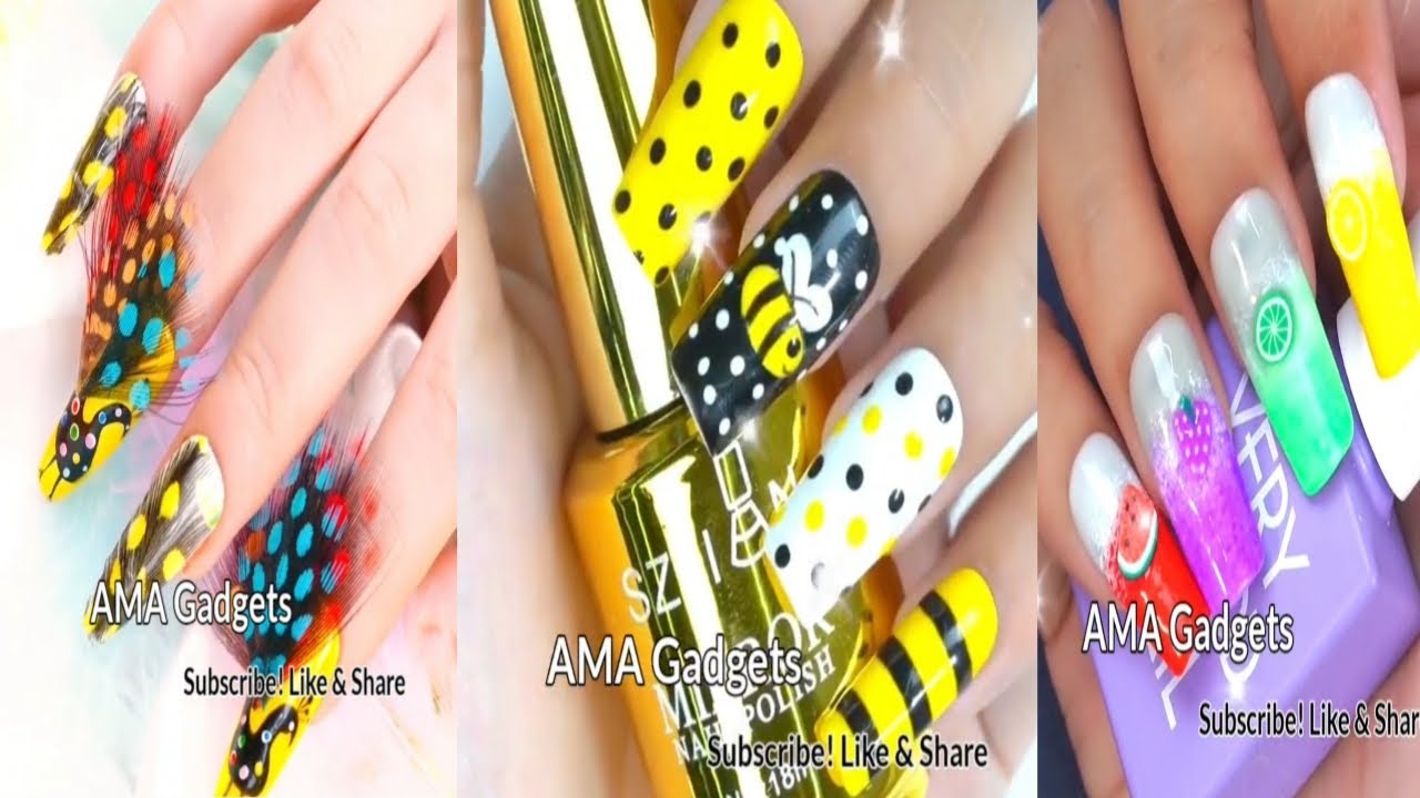 AMA Gadgets|Smart gadgets❤home items 🏡Utensils,nails,nail art|Nail Compilation(Makeup,Beauty)