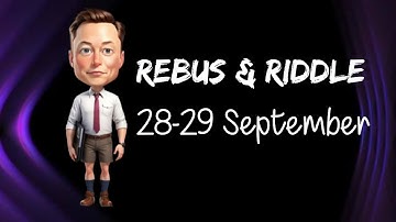 Rebus of the day X empire 28-29 September |X empire rebus and riddle of the day|x empire code