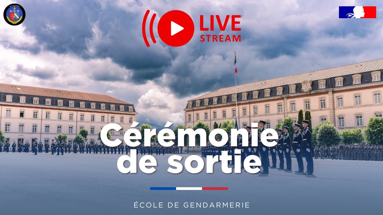 Cérémonie de sortie de la 535ᵉ promotion