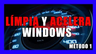 Cómo LIMPIAR, ACELERAR y OPTIMIZAR la PC en WINDOWS 10 ❗  ( VÁLIDO PARA 7 y otros) 100% EFICAZ