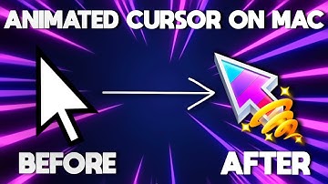 How to have an ANIMATED Cursor on YOUR Mac! | in 2023 M2 | 100% WORKING