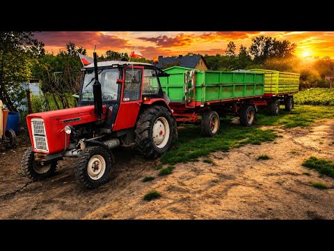 Wyjazd Na Przegląd Techniczny Ursus C-4011 Przyczepy BSS 7t