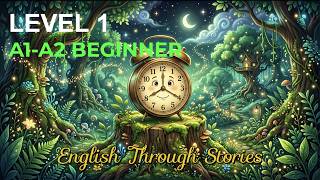 Learn English Through Stories Level 1 🟢 The Little Clock That Forgot to Tick (A1-A2)