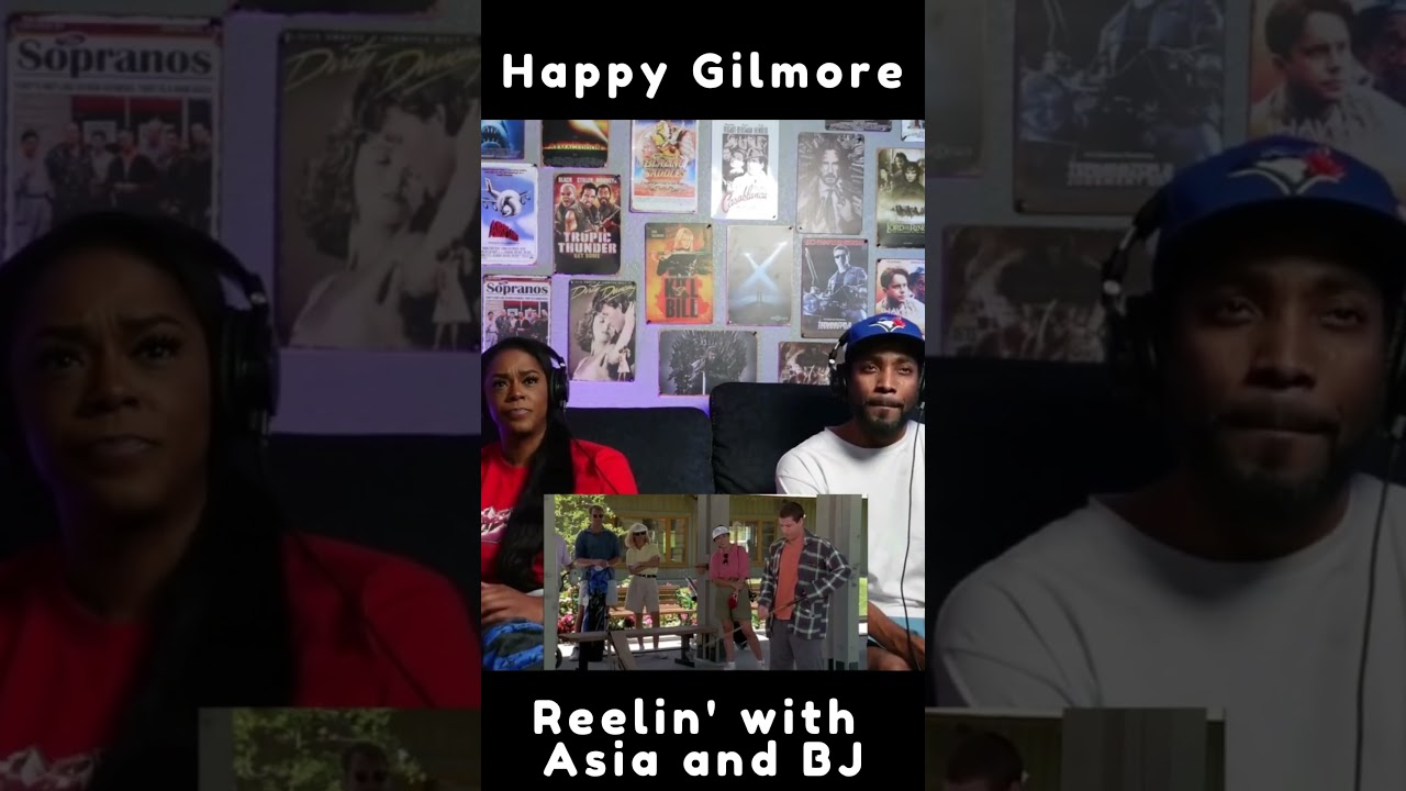 Happy Gilmore #shorts #ytshorts #movies #moviereactions | Asia and BJ
