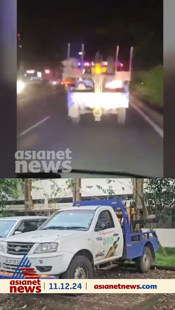 നിര്‍ത്താതെ സൈറണ്‍ മുഴക്കിയിട്ടും ആംബുലന്‍സിന് വഴി കൊടുത്തില്ല; അഭ്യാസം നടത്തിയ യുവാവിന് പണി കിട്ടി