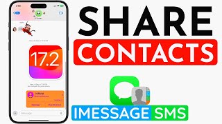 How to Share Contacts on iMessage in iPhone (iMessage & SMS)