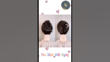 2 kiểu búi tóc bằng trâm cài dành cho cô dâu