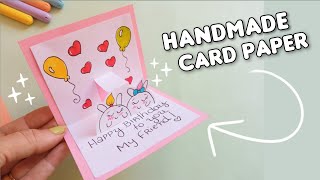 HOW TO MAKE HANDMADE GIFTS | PAPER CARD