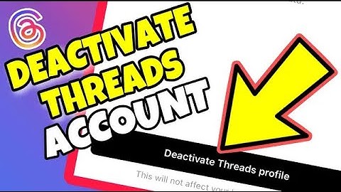 How To Deactivate Threads Account Permanently / Temporarily (STEP BY STEP)