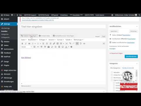 Video: So Fügen Sie Einen Link Zu Einem Blog Ein