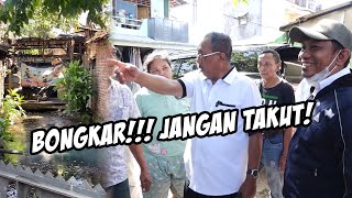 SUNGAI PENUH SAMPAH, CAKJI PERINTAHKAN BONGKAR!!!