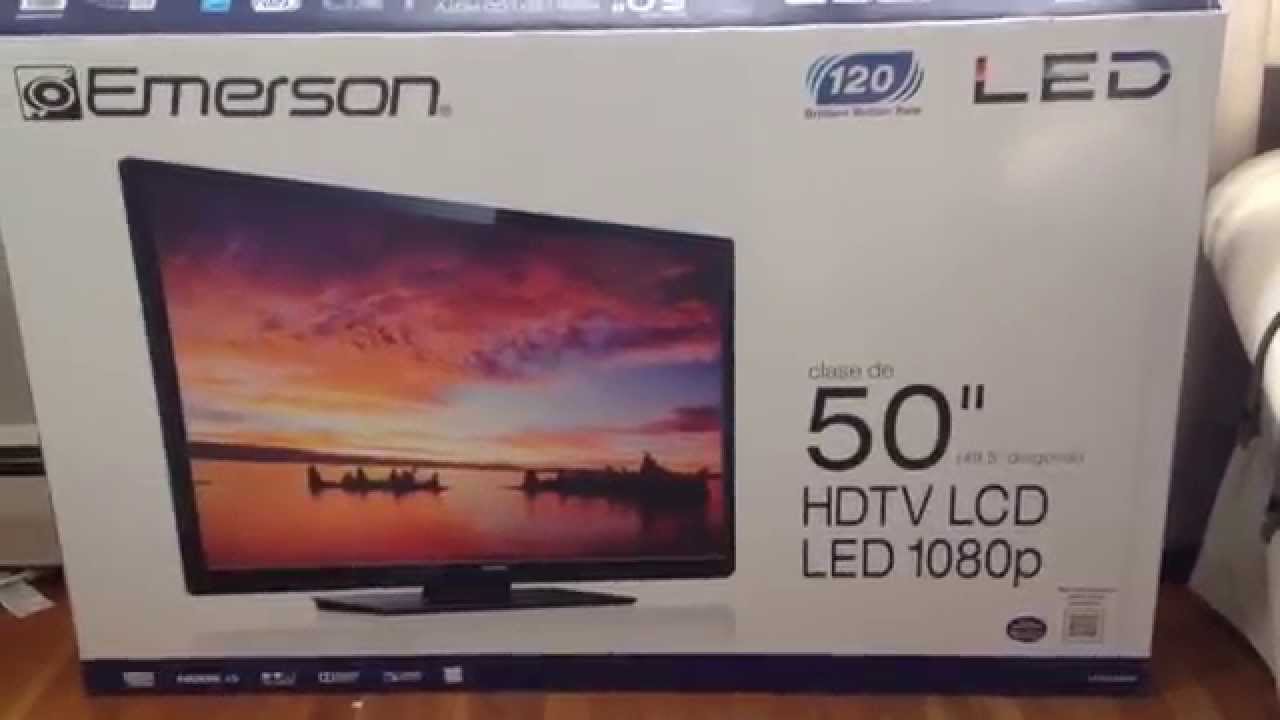 Emerson HDTV 50&quot; LED TV Customer Review-Walmart Purchase - YouTube