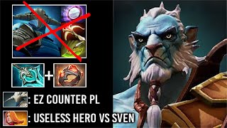 EPIC Giant's Ring + Disperser PL vs Hard Counter Sven Crazy Late Game Fights WTF Comeback Dota 2