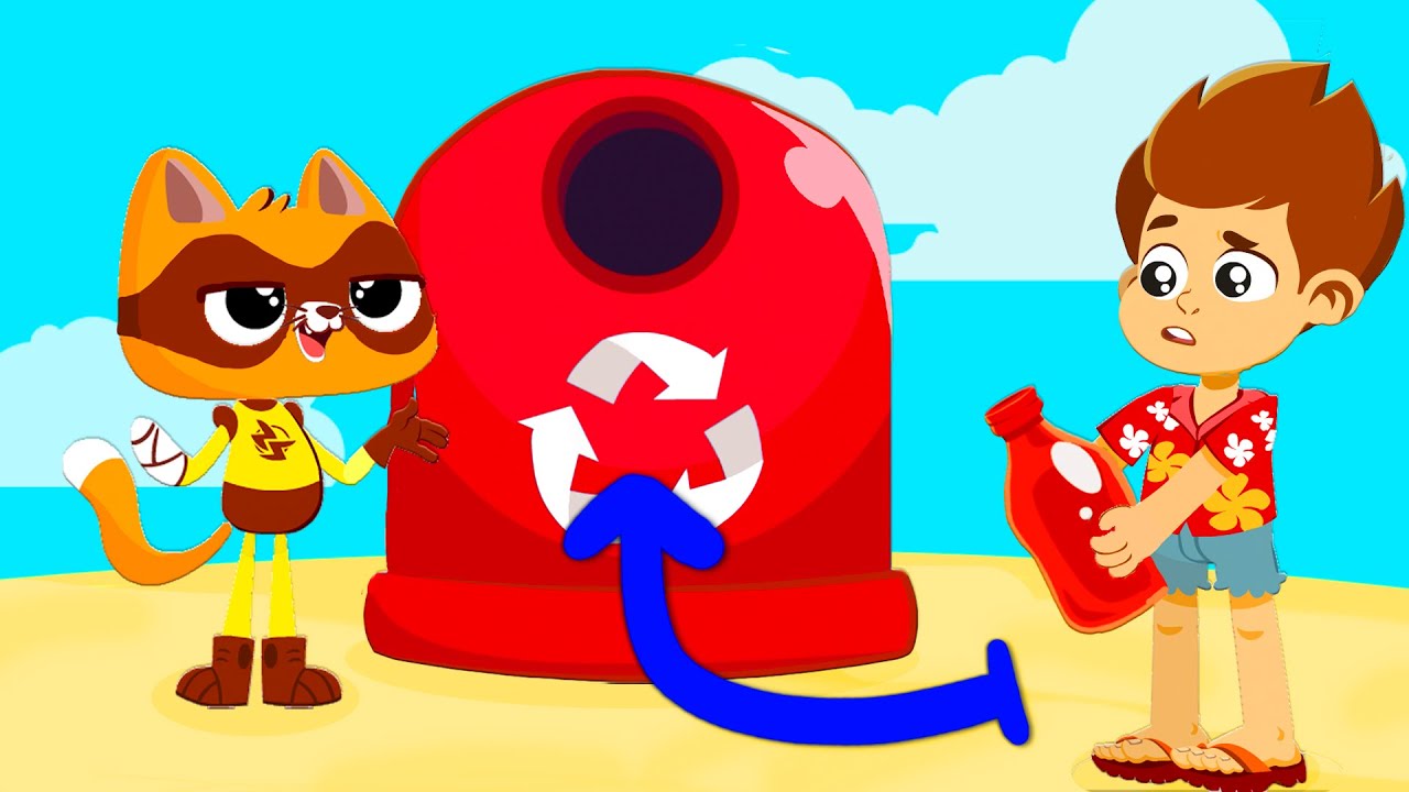 NEW! Learn to recycle with Superzoo team | Educational video