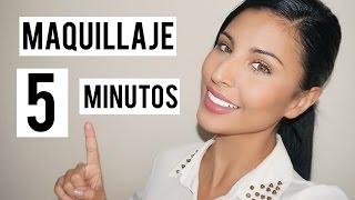 Maquillaje Natural Para el TRABAJO en CINCO MINUTOS!! | Eva Davis