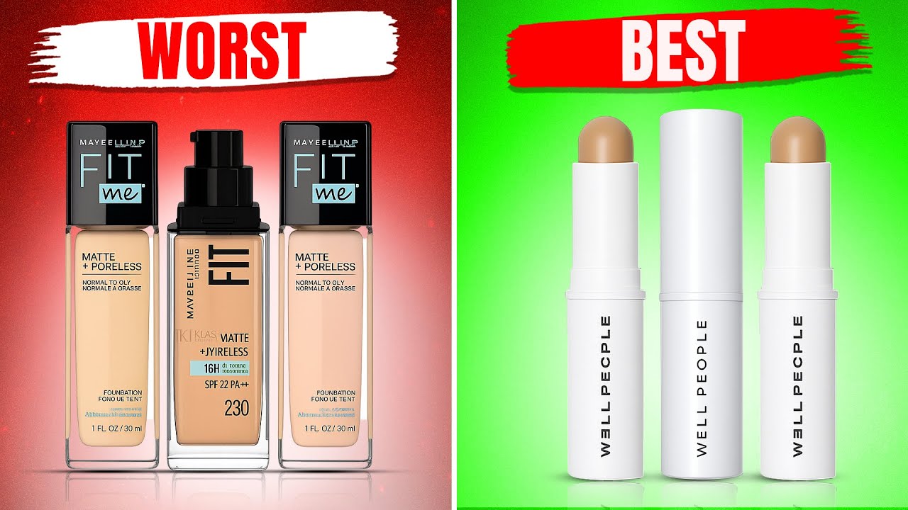 I RANKED 10 Foundations Worst To Best (#7 Will SHOCK You)