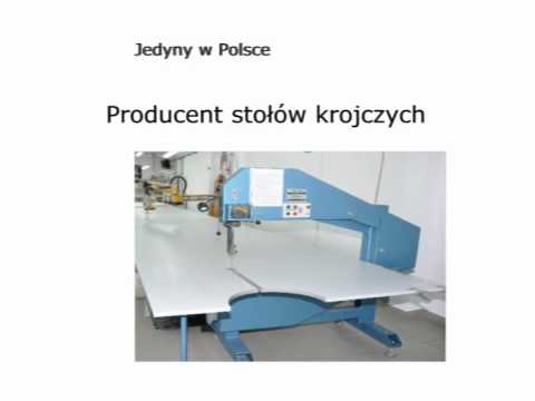 maszyny szwalnicze - stoły krojcze