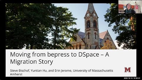 DSpace Deep Dive Webinar: Moving From bepress to DSpace – A Migration Story
