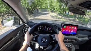 NEW Skoda Kodiaq II 2024 4X4 🇨🇿 [2.0 TDI 193hp] |0-100| POV Test Drive