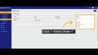 Create Login and in FleetOnGo