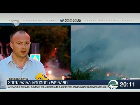 ვითარება ბორჯომის ხეობაში