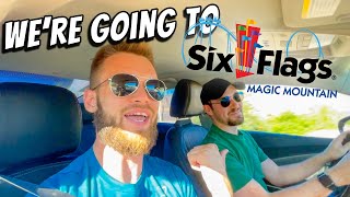 Travel with me to Six Flags Magic Mountain!