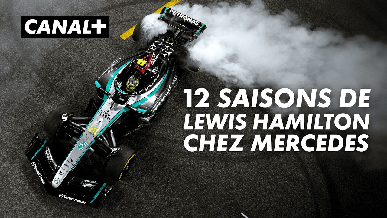 Les moments marquants de Lewis Hamilton chez Mercedes - F1 - YouTube