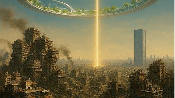 Earth Becomes a Wasteland Where The Poor Are Enslaved by Robots While The Rich Left to Live in Space