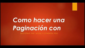 paginacion en php y mysql
