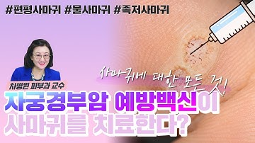 ?자궁경부암 예방백신?이 사마귀를 치료한다? - [언니네 피부과]