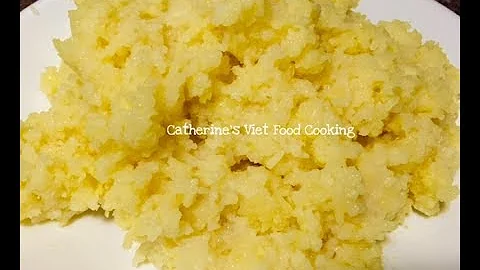 Xôi vò miền nam - Mung Bean sticky rice