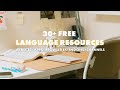 Learn languages for free with these resources