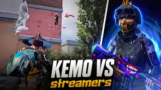KEMO Speeding Up The Patience! [vs Streamers] | BGMI 🔱