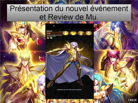 Saint Seiya Legend Of Justice : Présentation du nouvel évènement et review de Mu.