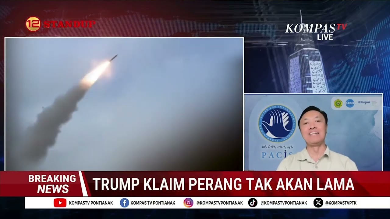 Pakar Hubungan Internasional Respon Soal Trum Sebut Klaim Perang VS Iran Tak Akan Lama
