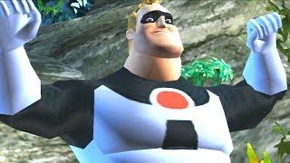 The Incredibles - Walkthrough Part 7 - Level 7 Nomanisan Island All Collectibles