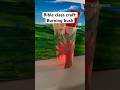 Bible class craft for Moses and the burning bush. Credit for this craft goes to Bible Crafts Central