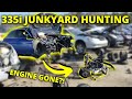 FIXING my 335i with parts from the JUNKYARD (Wheel Speed Sensor FIX)