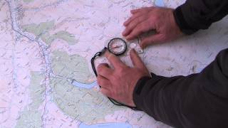 Taking a compass bearing from a map screenshot 4