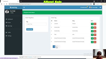 Laravel 8 Pagination Berantakan Bootstrap