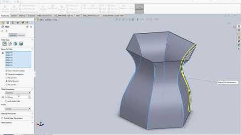 how to make vase in solidworks (version 2)