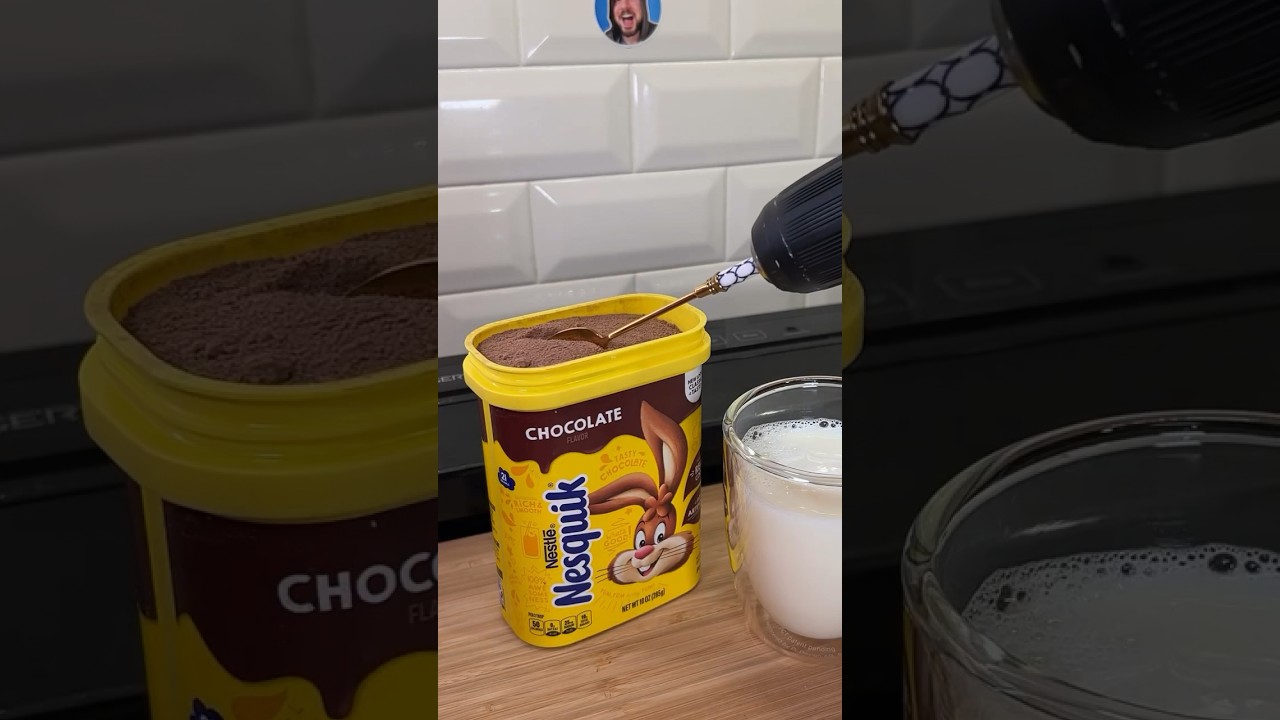 Chocolate milk hack 